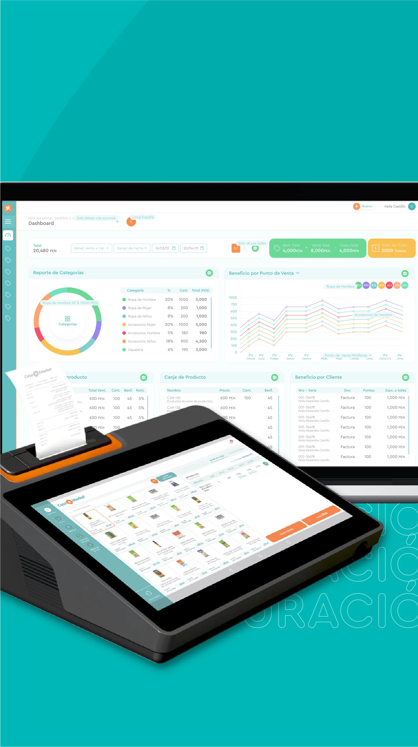 Casa Market Negocio screenshot